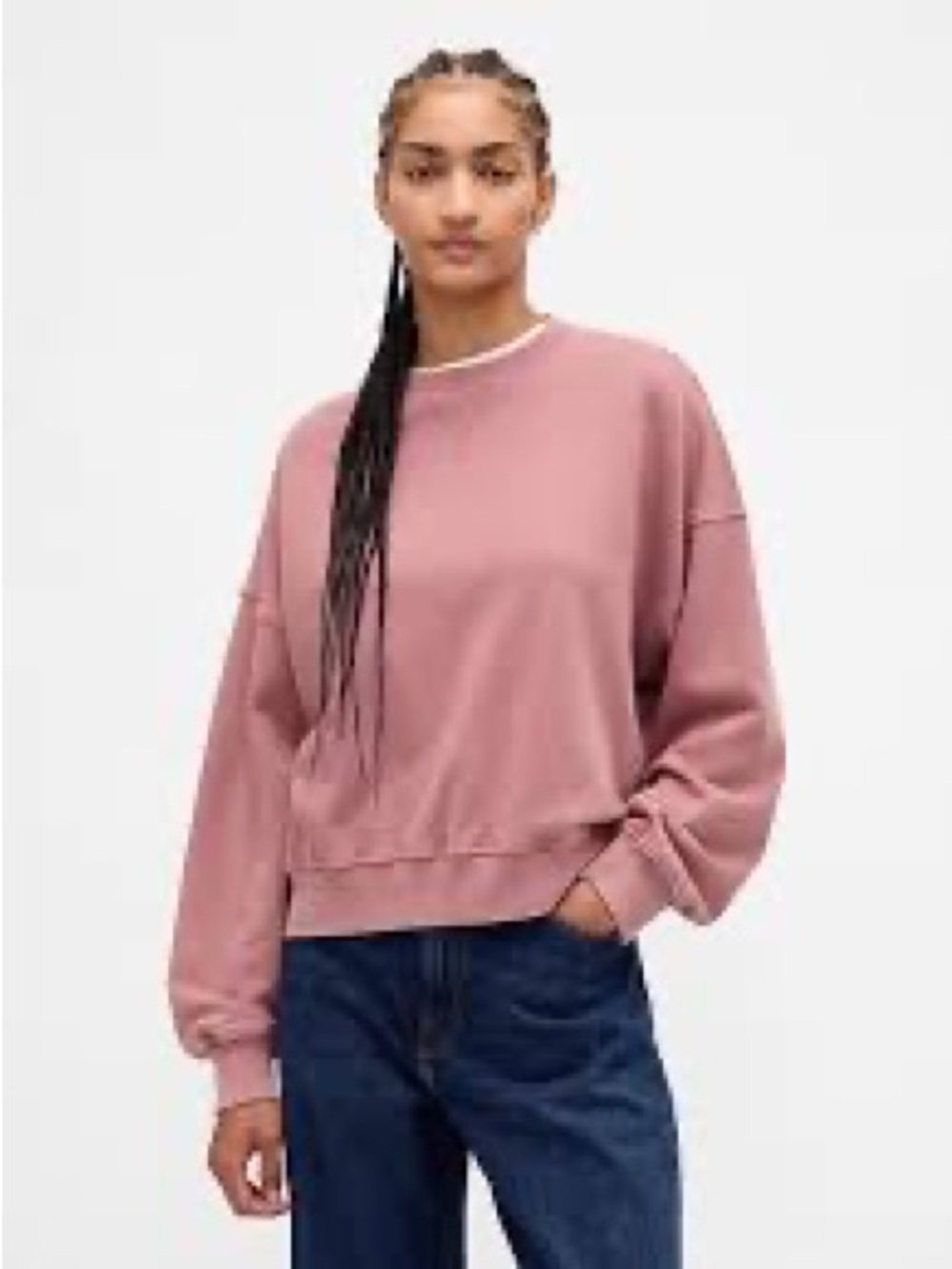 GAP Heavyweight French Terry Oversized Sweatshirt  M